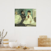 エドガー・デガ | Comte Le Picとその息子 ポスター (キッチン)