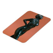 エドガー・デガ | Dancer at Rest, c.1882-95 マグネット (左側)