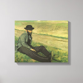 エドガー・デガ | Eugene Manet キャンバスプリント