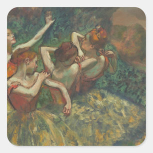 エドガー・デガ   Four Seasons in the One Head, c.1590 スクエアシール