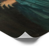 エドガー・デガ | Ibisの若い女性 ポスター (角)