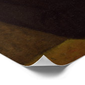 エドガー・デガ | Self portrait, 1855 ポスター (角)