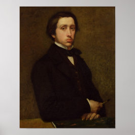 エドガー・デガ | Self portrait, 1855 ポスター