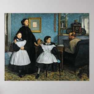 エドガー・デガ The Bellelli Family, 1858-67 ポスター