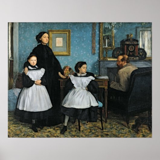 エドガー・デガ | The Bellelli Family, 1858-67 ポスター (正面)