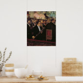 エドガー・デガ The Opera Orchestra, c.1870 ポスター (キッチン)