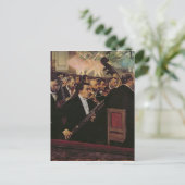 エドガー・デガ The Opera Orchestra, c.1870 ポストカード (スタンド正面)