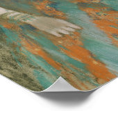 エドガー・デガ | The Singer in Green ポスター (角)