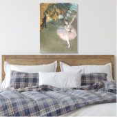 エドガー・デガ | The Star or Dancer on theステージ キャンバスプリント (インサイチュ (寝室))