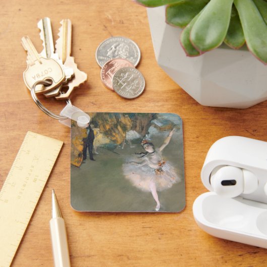 エドガー・デガ | The Star or Dancer on theステージ キーホルダー (デスク)