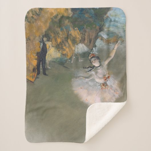 エドガー・デガ | The Star or Dancer on theステージ シェルパブランケット (正面)