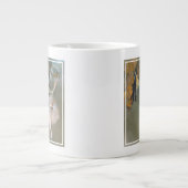 エドガー・デガ | The Star or Dancer on theステージ ジャンボコーヒーマグカップ (正面)