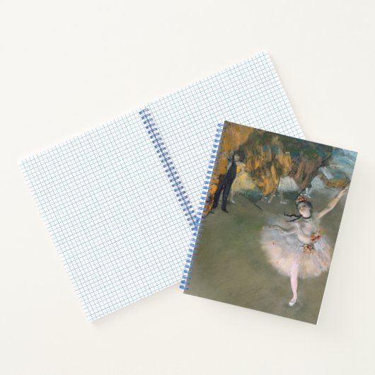 エドガー・デガ | The Star or Dancer on theステージ ノートブック (内部)
