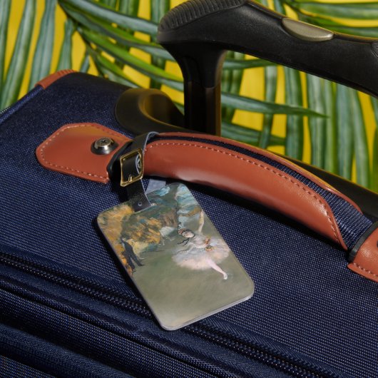エドガー・デガ | The Star or Dancer on theステージ ラゲッジタグ (正面インサイチュ1)