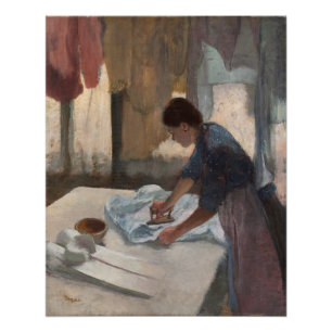 エドガー・デガ   Woman Ironing, c.1876-87 ポスター