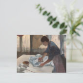 エドガー・デガ | Woman Ironing, c.1876-87 ポストカード (スタンド正面)