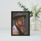 エドガー・ドガの自画像 ポストカード (スタンド正面)