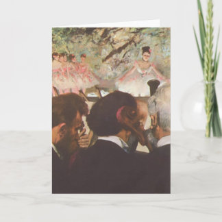 エドガー・ドガカードによるオーケストラのミュージシャン カード