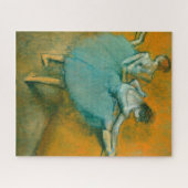 エドガー・ドガスの「バレエの踊り子」絵画アート ジグソーパズル (横)