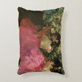 エドガー・ドガ著ピンクのバレリーナ アクセントクッション (正面(垂直))