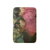 エドガー・ドガ著ピンクのバレリーナ バスマット (正面縦)