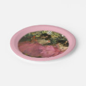 エドガー・ドガ著ピンクのバレリーナ ペーパープレート (アングル)