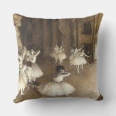 エドガー・ドガ|のバレエのリハーサル クッション (裏面)