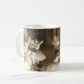 エドガー・ドガ|のバレエのリハーサル コーヒーマグカップ (正面左)