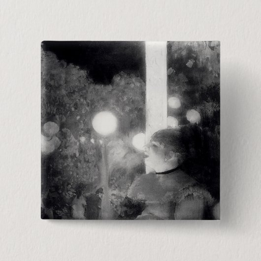 エドガー・ドガ|カフェコンサート 缶バッジ (正面)