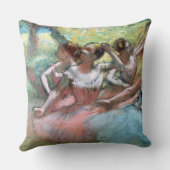 エドガー・ドガ|ステージの4人のバレリーナ クッション (裏面)