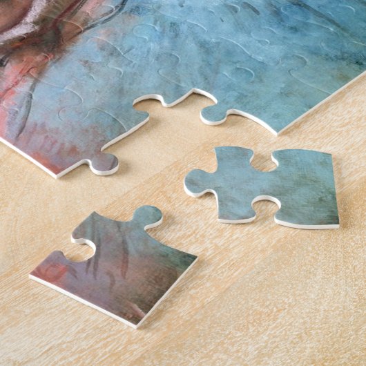 エドガー・ドガ|ステージの4人のバレリーナ ジグソーパズル (側面)