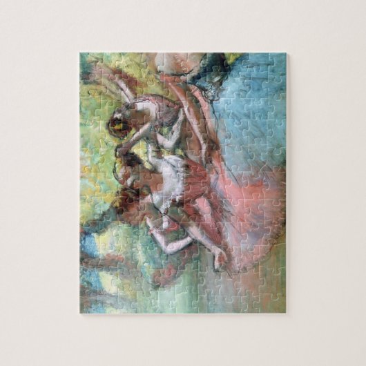 エドガー・ドガ|ステージの4人のバレリーナ ジグソーパズル (縦)