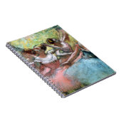 エドガー・ドガ|ステージの4人のバレリーナ ノートブック (右側)