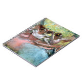 エドガー・ドガ|ステージの4人のバレリーナ ノートブック (左側)