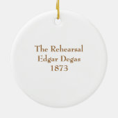 エドガー・ドガ セラミックオーナメント (裏面)