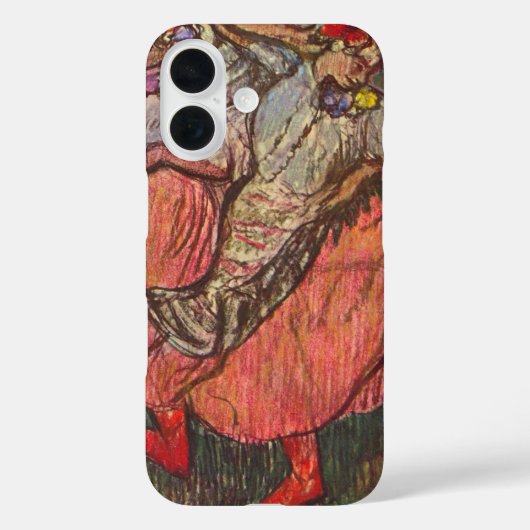 エドガー・ドガ「三人のロシア人ダンサー」 Case-Mate iPhoneケース (裏面)