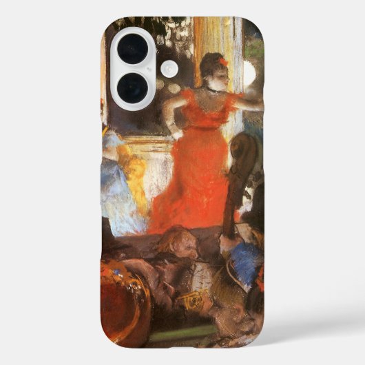 エドガー・ドガ「大使館でのカフェ・コンサート」 Case-Mate iPhoneケース (裏面)