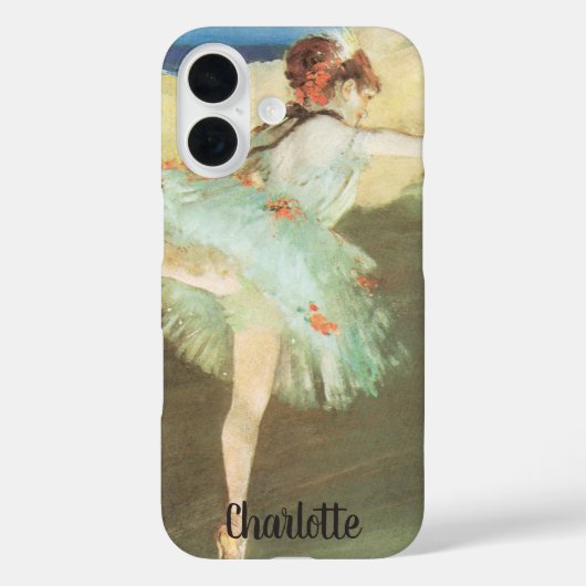エドガー・ドガ「舞台の上のスターダンサー」 Case-Mate iPhoneケース (裏面)