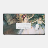エドガー・ドガ「舞台上の二人の踊り子」ヴィンテージアート デスクマット (キーボード&マウス)