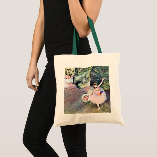 エドガー・ドガ「花束を持つ踊り子」 トートバッグ (正面(商品))