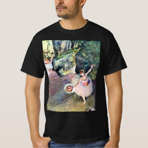 エドガー・ドガ「花束を持つ踊り子」 Tシャツ
