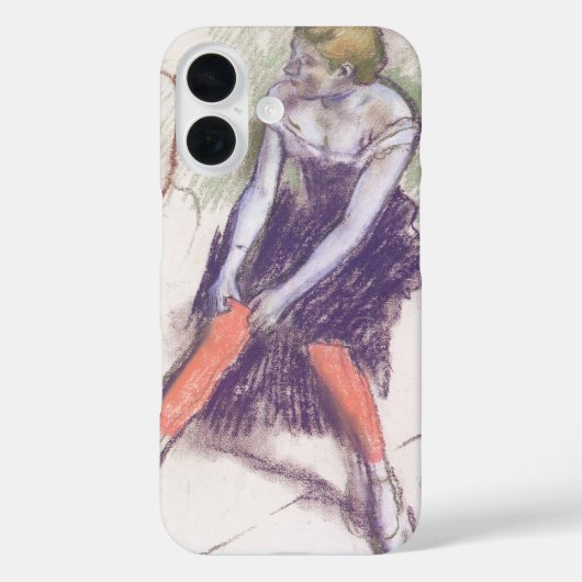 エドガー・ドガ「赤い靴下のダンサー」 Case-Mate iPhoneケース (裏面)