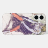 エドガー・ドガ「赤い靴下のダンサー」 Case-Mate iPhoneケース (裏面 (横))
