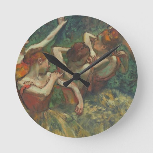 エドガー・ドガ| 1つの頭部の4季節、c.1590 ラウンド壁時計 (正面)
