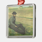 エドガー・ドガ| Eugene Manet メタルオーナメント (左)