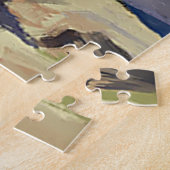 エドガー・ペインの「ブルーマウンテンライダー」 ジグソーパズル (側面)