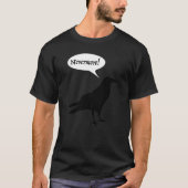 エドガーAの詩から渡された烏の音を絶対に消しなさい Tシャツ (正面)