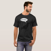 エドガーAの詩から渡された烏の音を絶対に消しなさい Tシャツ (正面フル)