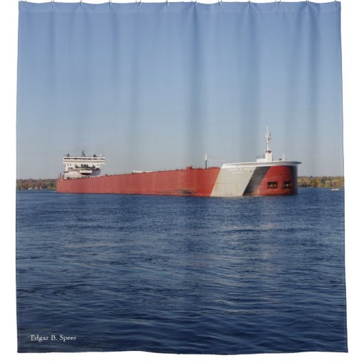 エドガーB.スピードシャワーカーテン シャワーカーテン (正面)