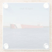 エドガーB.スペアーガラスコースター ガラスコースター (裏面)